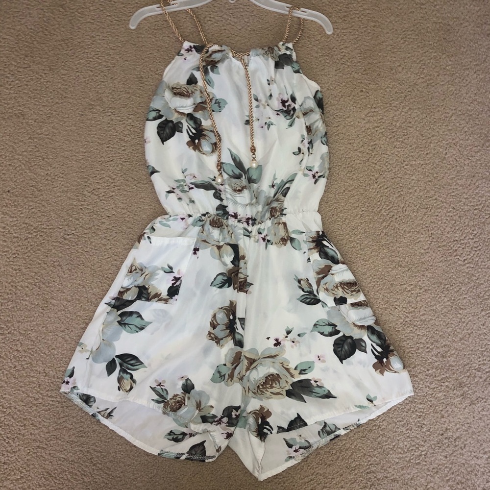 White Romper